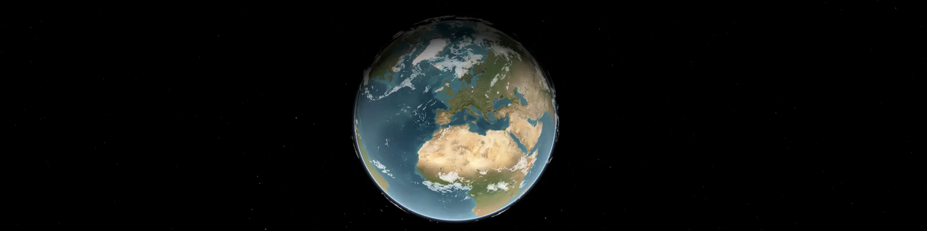 La Tierra vista desde el espacio, con Europa y África