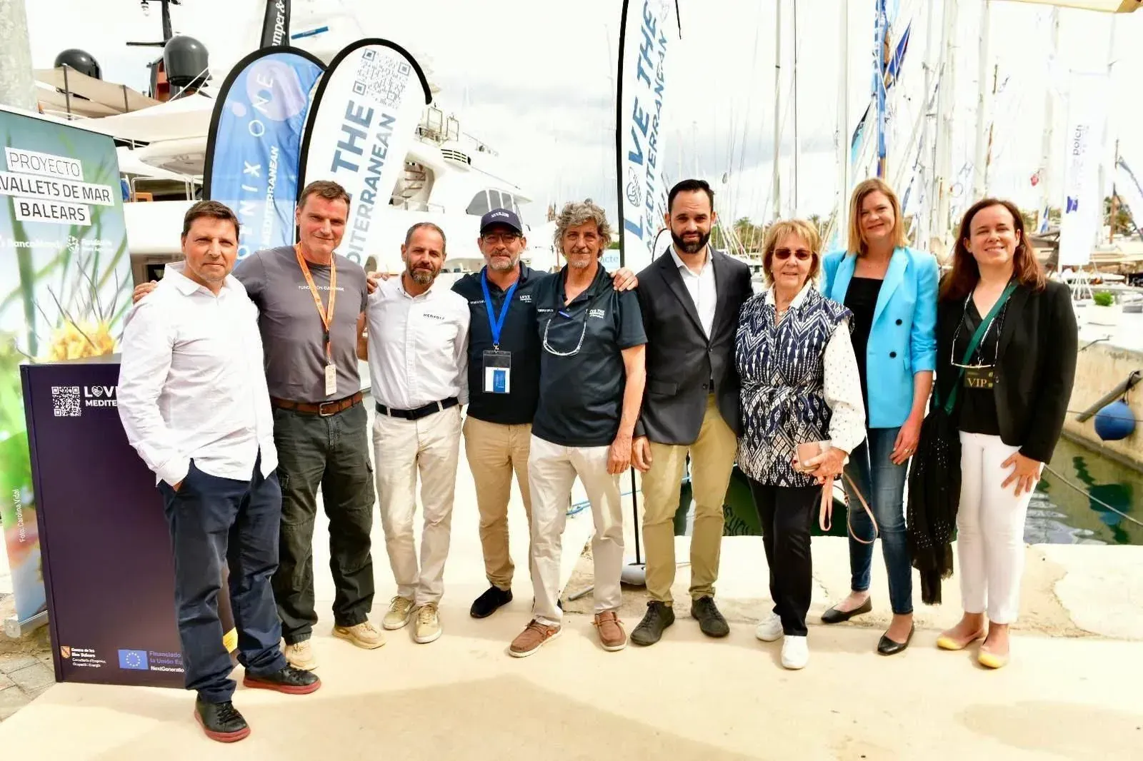 El Velero Galaxie en el Palma International Boat Show 2024