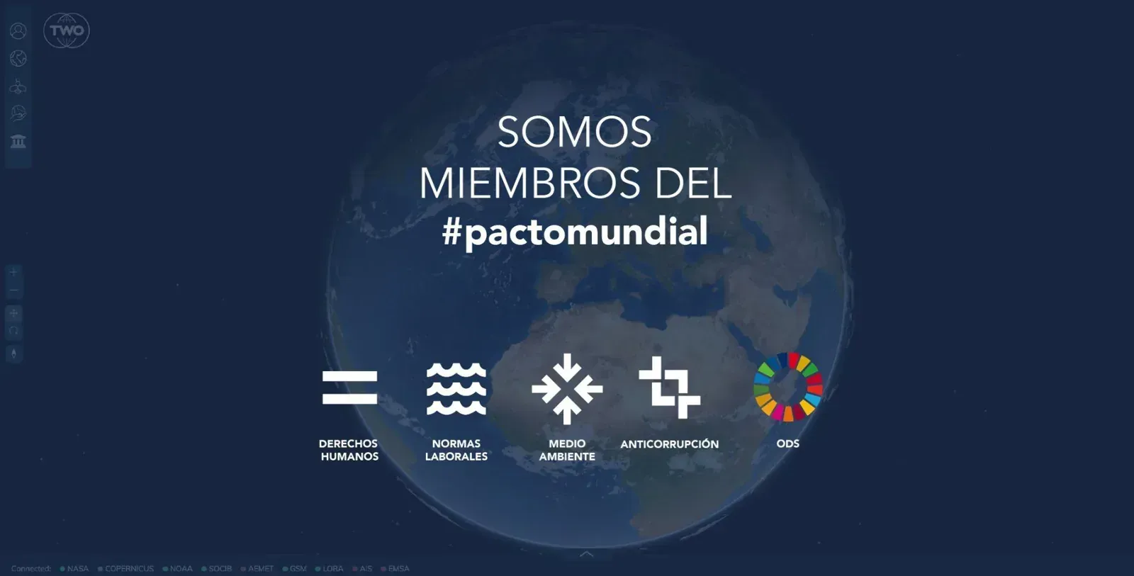 El Observatorio de Cambio Climático TWO, miembro del Pacto Mundial de las Naciones Unidas - Global Compact