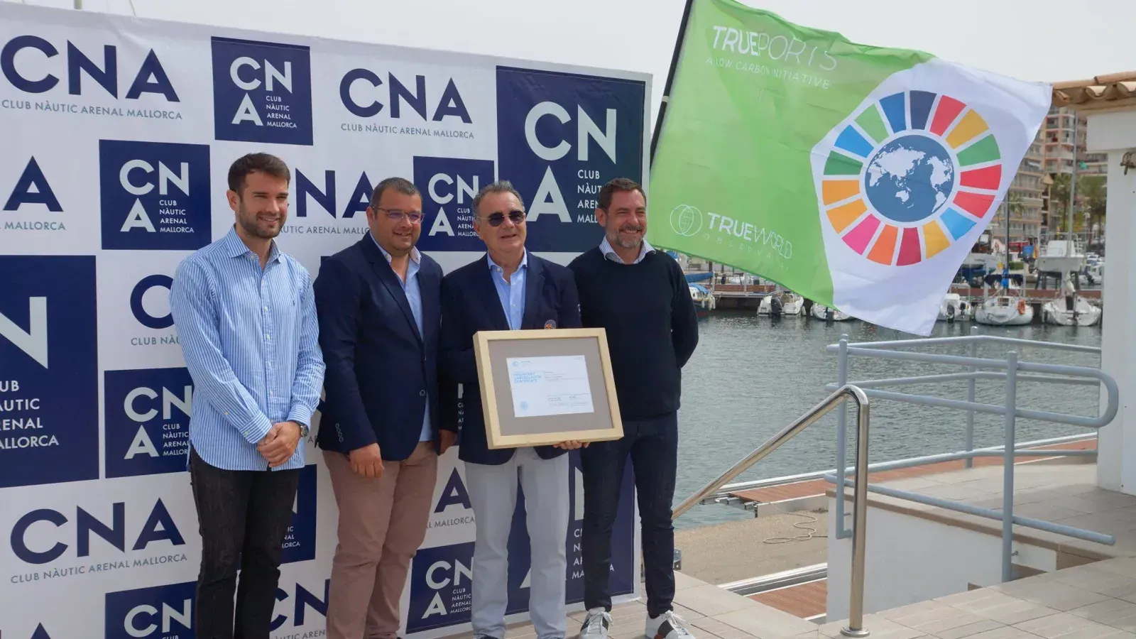Club Náutico Arenal, primer puerto de España neutral en emisiones